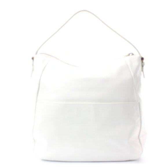 FERRE´ MILANO LEATHER HANDLE BAG NEW WITH TAGS